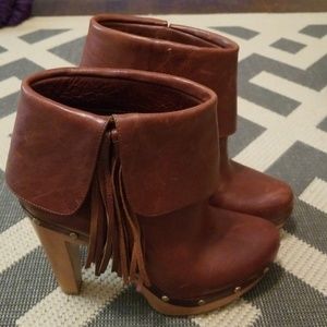 I.N.C. Fringed Booties